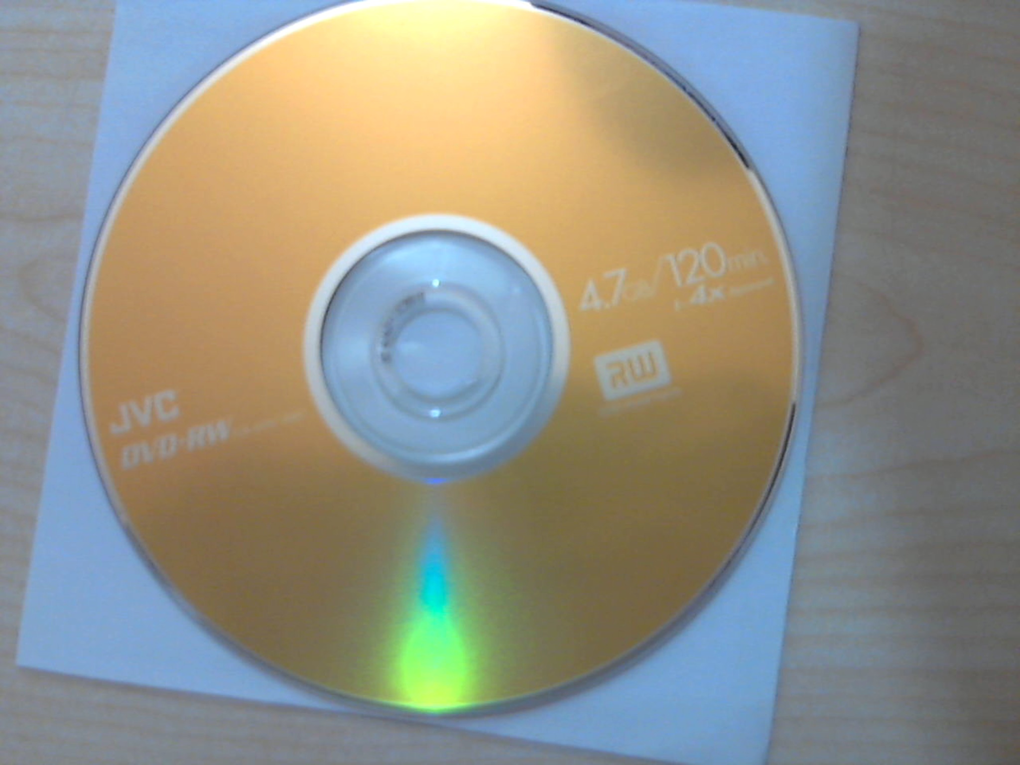 Did Jvc produced any DVD+RW media? - VideoHelp Forum